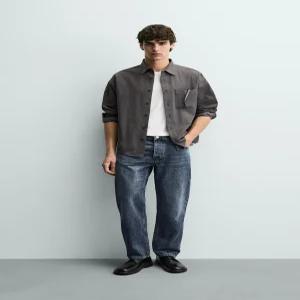 zara 자라 레귤러핏 청바지 - 블루4048/440/407121847