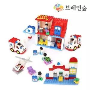 오너클랜 교육용 조립 어린이 역할 놀이 블록 학습 병원역할놀이 어린이블록 교육용블록 조립블록