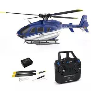 RC ERA C187 EC135 스케일 4CH 헬리콥터 자이로 스코프 안정화 고도 홀드 2.4G 원격 제어 항공기 모델