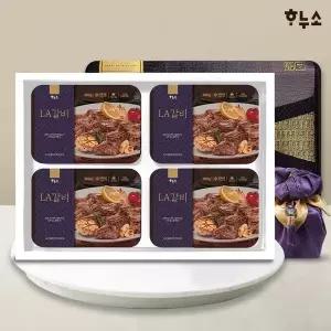 [NS홈쇼핑]하누소 LA갈비 (500g X 4팩) 선물세트 2kg[36003876]