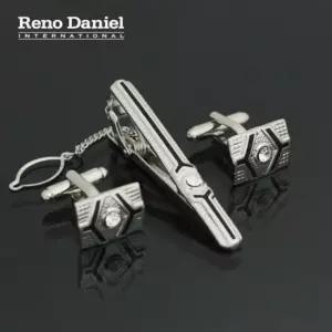 남성 정장용 금속 타이 클립 넥타이 핀 셋트 고급 카우스 단추 결혼식 행사 tieclip giftset
