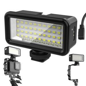 Gopro  11 9 Dji OSMO Action 3 필 램프 조명 카메라 액세서리 용 40M 다이빙 수중 LED 플래시 라이트