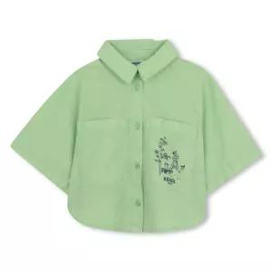 (KENZO GARDEN) 여아 에펠탑프린팅 포켓 셔츠 Z265AGB212