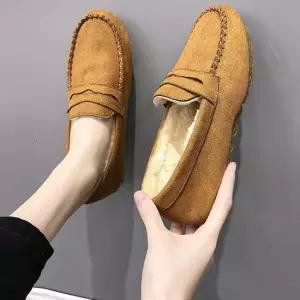 털 안감 슬리퍼구두 고급 로퍼 힐슬리퍼 블로퍼 겨울
