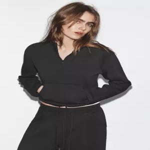 zara 자라 인터록 스웨트셔츠 - 다크 납색3641/390/835120505