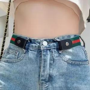 청바지밸트 허리띠 노버클 고탄력 밴딩 프리밸트 밸트 벨트