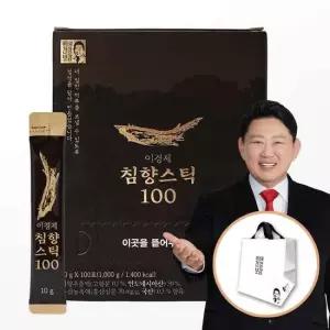 래오이경제 침향스틱100 실속형 10g*100포 1박스 + 쇼핑백 증정