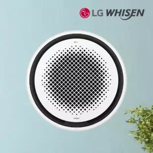 에어컨신 LG 휘센 인버터 천장형 원형 화이트 냉난방기 40평 실외기포함 TW1450Y9SR