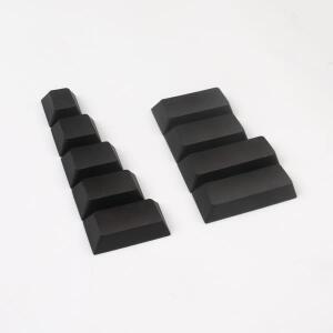 체리 프로필 키캡 PBT 공간 2.25U 분할 스페이스바 검정색 흰색 빨간색