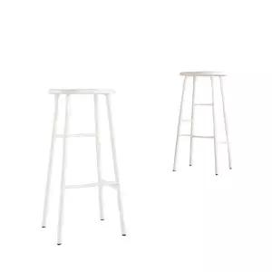 야외바의자 실외 바텐 스탠딩 북유럽 의자 75cm 식탁의자 바스툴 발코니 홈바의자 카페