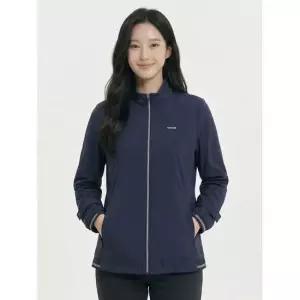 크로커다일레이디네이비 하이넥 스포티 숏점퍼 CLBMJP209