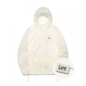 LEE 패커블 경량 후드 윈드브레이커 아이보리