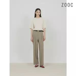 ZOOC 드로우 스트링 블루종 블라우스 CR Z243MSC0031323455