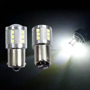 [무료배송] 12V-24V겸용싱글_더블전구 21발 하이파워 화이트LED