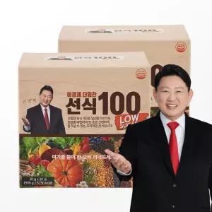 [이경제]더힘찬 선식 100 2박스(60포) 저당 아침 식사대용