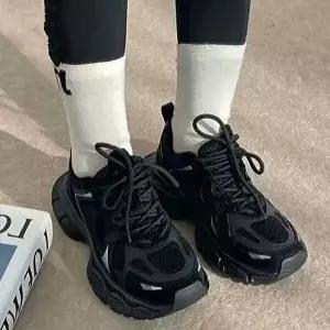 메쉬 러닝화 어글리슈즈 여자 운동화 경량 2color-WFOM4M6