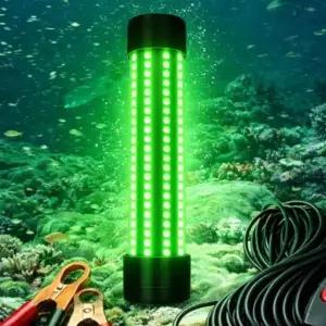 [콩심팥심]LED 수중 집어등 20W 그린 5M케이블