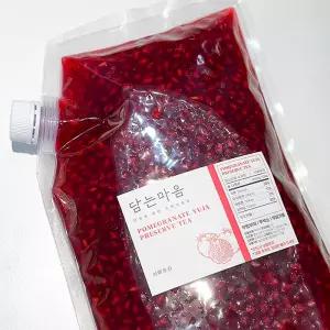 대용량 석류유자청 2kg 1개
