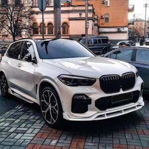 신형 BMW 호환 X5 G05 M F95 2019-22 바디킷 개조용 프론트 마스크 그릴 범퍼 중간 인렛 메쉬 튜닝 싱글/더