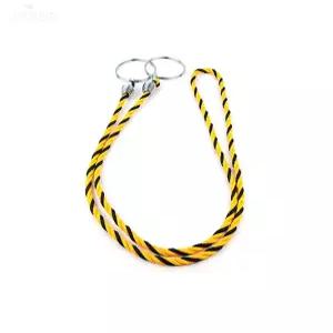 링고리 황흑 로프 12MM X 2M 라바콘용 주차금지줄 라바콘연결 라바콘걸이