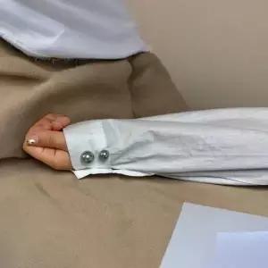 [아우트66]진주 기본 브로치 옷핀브로치 옷핀 그레이