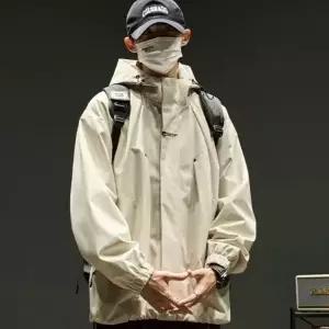 바람막이 방풍 남자 오버핏 방수 후드 겨울 점퍼
