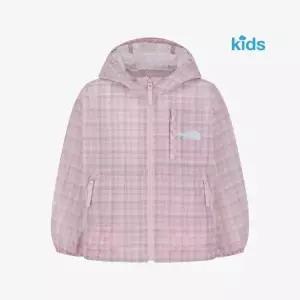노스페이스키즈 NJ3LS14U 키즈 노벨티 데이캠프 자켓 CORAL PINK
