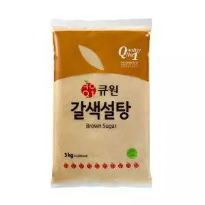 삼양사 큐원 갈색설탕 3kg x 4개