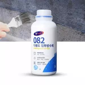 침투 방수제 1L 벽면 옥상 외벽 바닥 균열 콘크리트 욕실 투명방수액