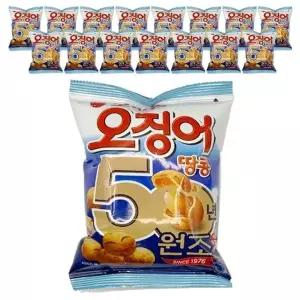 오리온 오징어땅콩 98g x 16개입