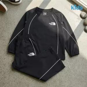 노스페이스키즈 NM5MS05S 키즈 브리오 세트 BLACK