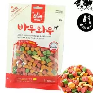 바우와우 혼합간식 150g (강아지 간식)