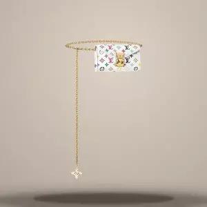 [LOUIS VUITTON]루이비통 메티스 벨트 화이트 157027574