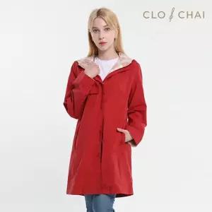 마르조 [클로앤차이]헤르츠 후드자켓 레드