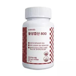 [농부의정원]위드바이오 활성엽산800 60캡슐