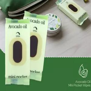 바른추천몰 아보카도 포켓 물티슈 미니포켓물티슈