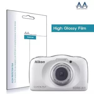ALLDA 니콘 쿨픽스 W150 고광택 보호필름 국산 (W4F87ED)