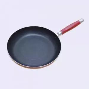 검정색 주방팬 볶음팬 22cm 빨간색 손잡이 가정 업소 부엌팬