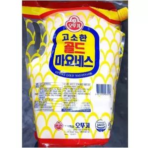 식당 업소용 파우치 튜브마요네즈(오뚜기 3.2k) 요리 마요네즈 (W4FDA6B)