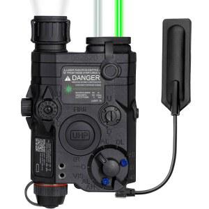 액션유니온 에어소프트 PEQ-15 프로 IR + 가시 손전등 U 녹색 LED 흰색