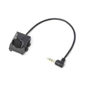 NCARL 원격 압력 스위치, 3.5mm 플러그가 PEQ 장착된 피카티니 레일(3.5-BK)용 라이트 DBAL 무기 NGAL , 알루미늄 손전등 전술 합금 스위치 인터페이스가 2.5mm 장착 20mm