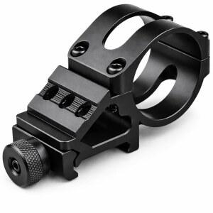 플래시라이트 스코프 마운트 피카티니 45도 사냥 측면 링 30mm 퀵 20mm 클램프 및 내구성을 릴리스 오프셋 위한 레일