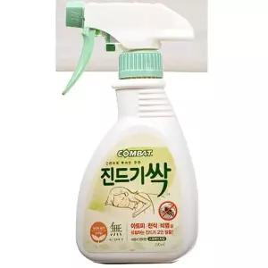 컴뱃 집먼지 진드기 제거제 패브릭 소파 침대 스프레이 290ml