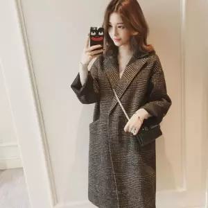 여성 데일리 클래식 체크코트 유행없는 예쁜 코트
