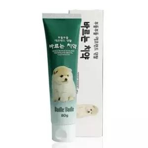 [반려] 강아지 바르는 덴탈 치약 1P 고양이 치석관리 양치 강아지덴탈치약