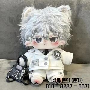 면인형 옷 봉제 DIY 의류 고양이 귀 유니폼 멋진 재킷 속성 없음 액세서리 20cm