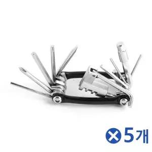 TBZ 자전거 필수품 자전거수리 공구툴 16종세트x5개 자전거공구통