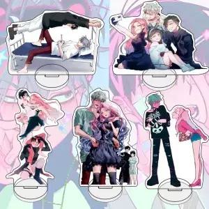 외계인 무대 릴 스탠디 다중 캐릭터 인터랙티브 디스플레이 수집용 피규어 책상 장식 완벽한 선물