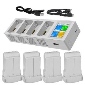 DJI호환 미니 소형 3/3 프로 스마트 비행 배터리 3950mAh 3 드론 스마트 액세서리 및 4방향 충전 허브