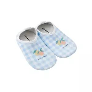 [롯데백화점]밍크뮤 (BL)쁘띠레몬체크아쿠아슈즈  36314-821-02